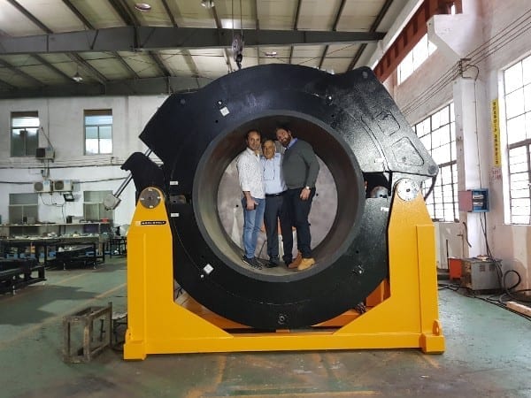 2500mm Smart Butt Welder Delivered To Turkey