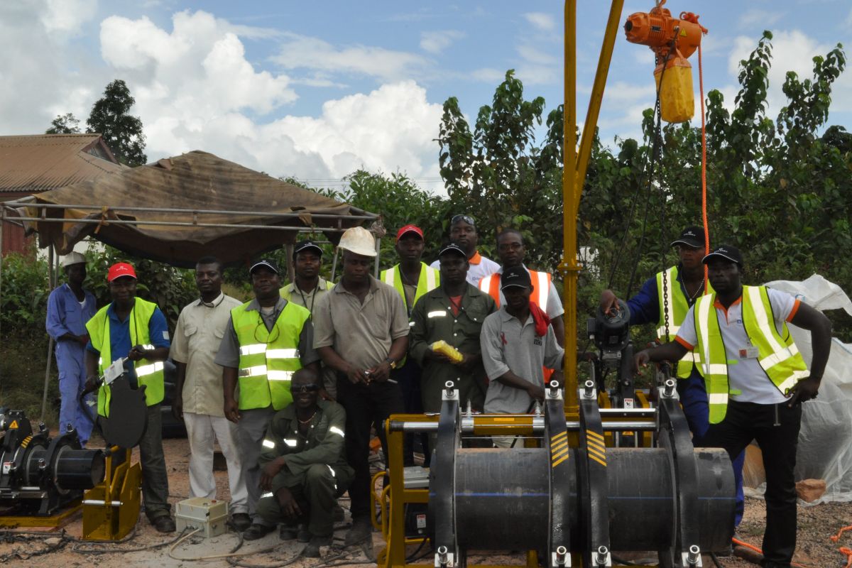 Worldpoly Butt Welding Machines In Ghana